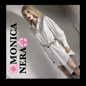 MONICA NERA SHIRT DRESS